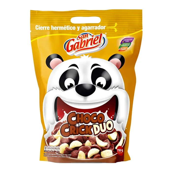 CEREAL BOLSA CHOCO CRICK DUO 750G