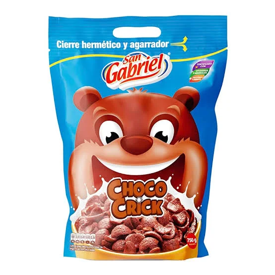 CEREAL BOLSA CHOCO CRICK 750G