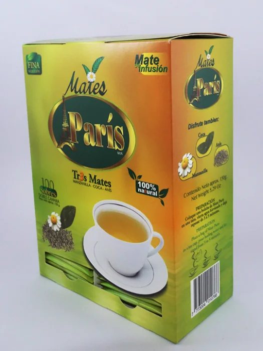 TRES MATES PARIS COCA MANZANILLA ANIS 120 GR