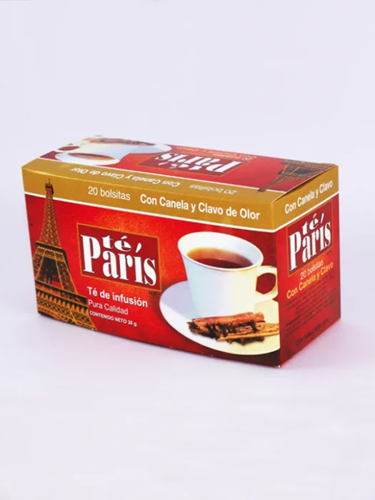 PARIS TE CON CANELA 20 UNID