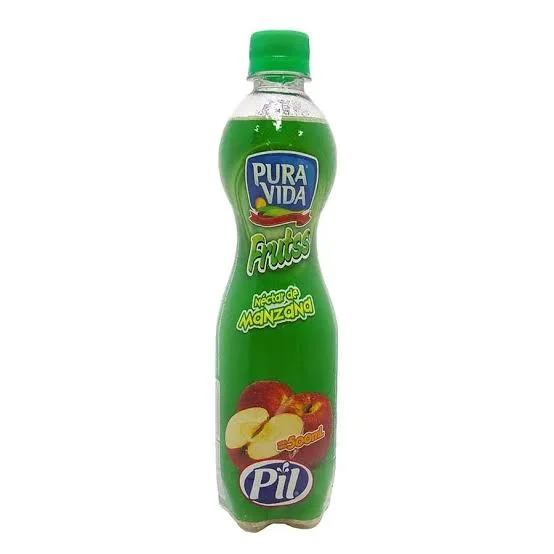 JUGO PURA VIDA MANZANA 500 ML