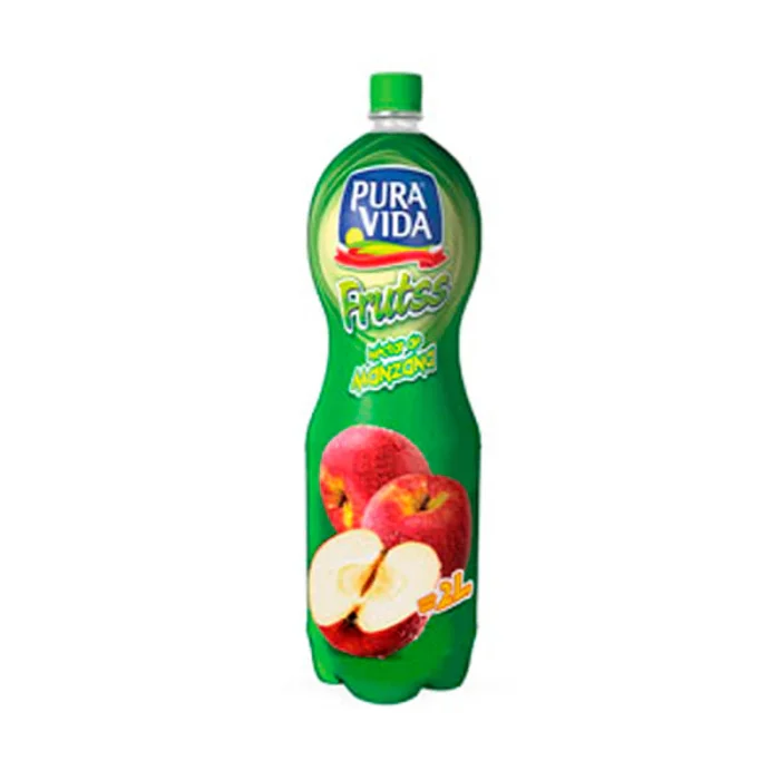 JUGO PURA VIDA MANZANA 2L
