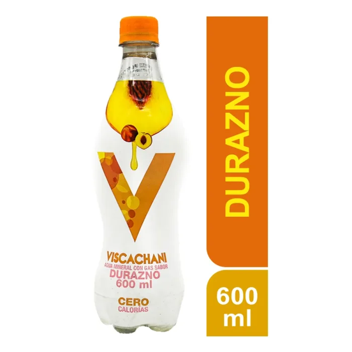AGUA VISCACHANI DURAZNO 600 ML