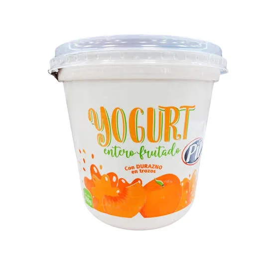 YOGUR ENTERO FRUTADO DURAZNO 700G