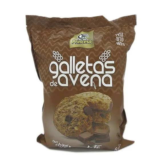 GALLETAS DE AVENA CON CHOCOLATE