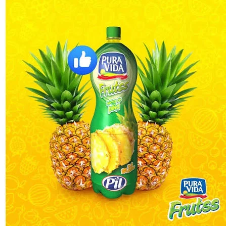 PURA VIDA PIÑA 2LT