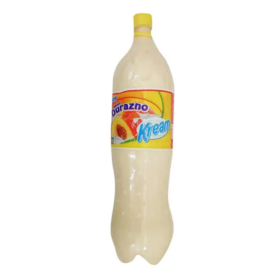 YOGUR KREAM DURAZNO 2 LT